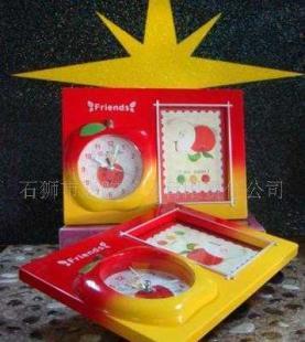 供應(yīng)紅黃色蘋果鬧鐘座鐘 | 臺(tái)鐘精品，點(diǎn)亮溫馨家居生活