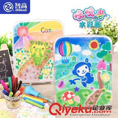 女孩玩具新寵 智高12色噴噴筆水彩筆套裝——益智與創(chuàng)意的完美結(jié)合